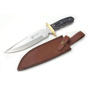 Wild Turkey Handmade 13" Classic Wood Handle Stainless Steel Bowi